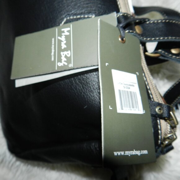 Myra Little Succulents Leather, Hide Duffle Bag🆕Ships Fast 💨⚡🚚 - Picture 13 of 15